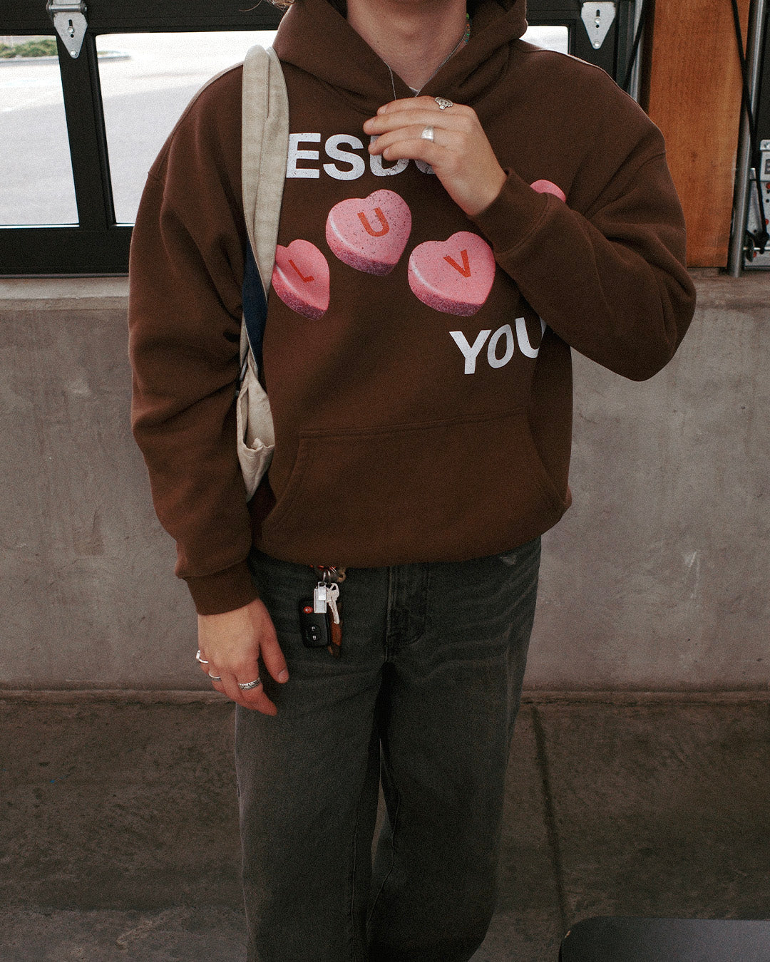 JESUS LUVS YOU HOODIE