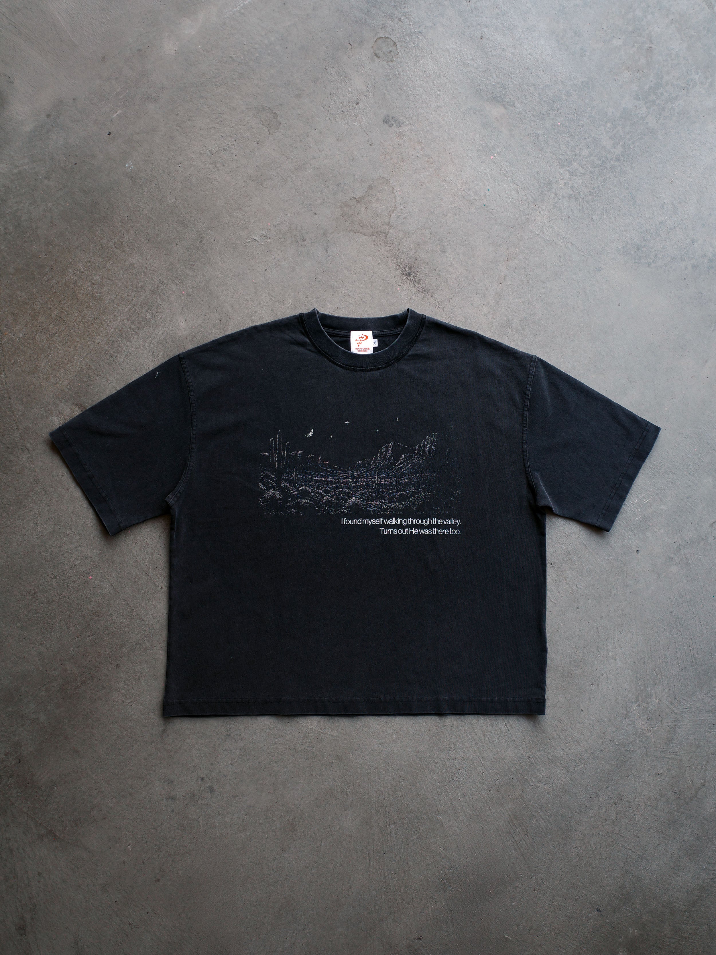 HE WAS THERE CROPPED TEE