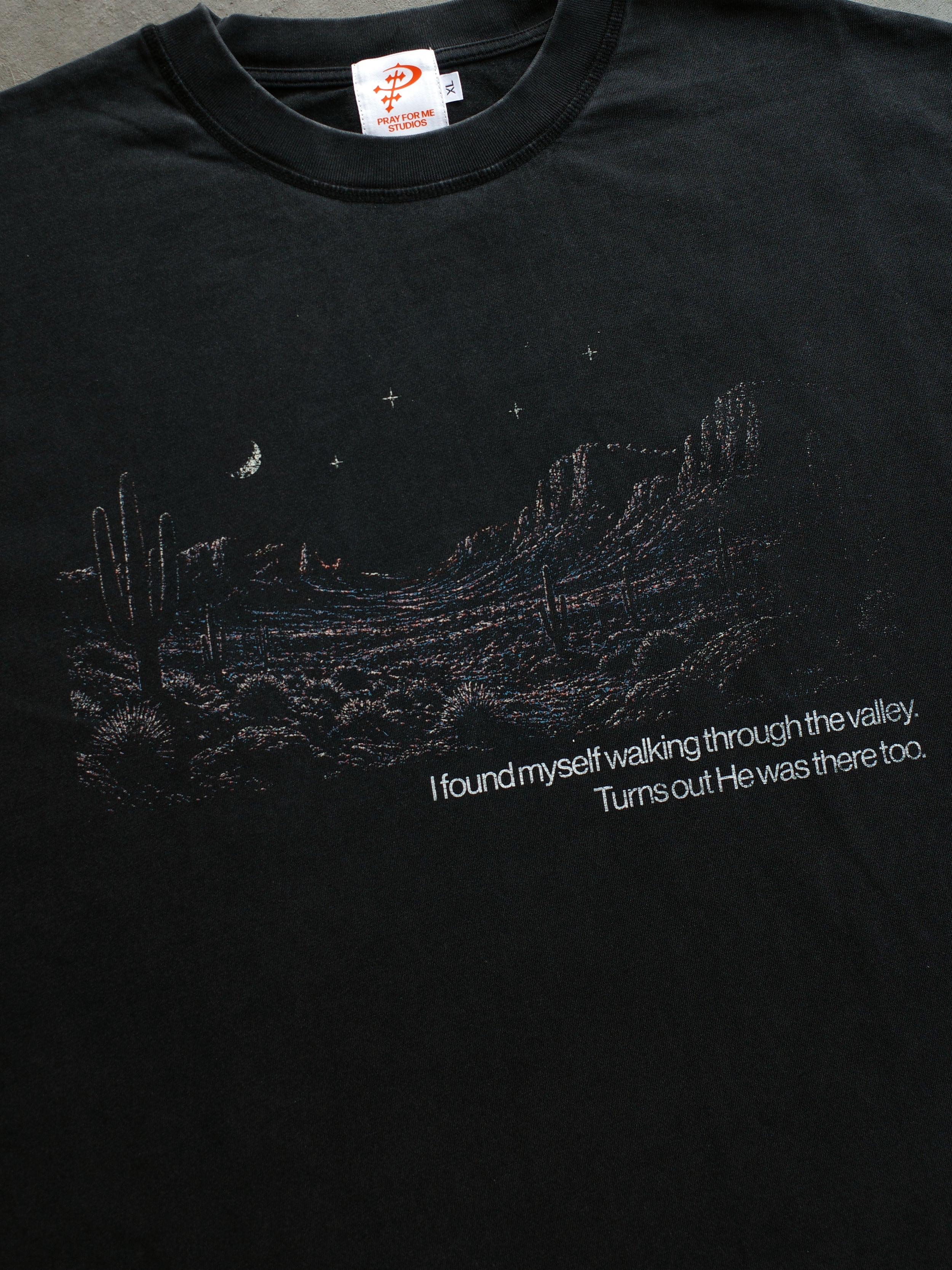 HE WAS THERE CROPPED TEE