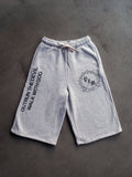 OUTRUN THE DEVIL LONG SHORTS (GREY)