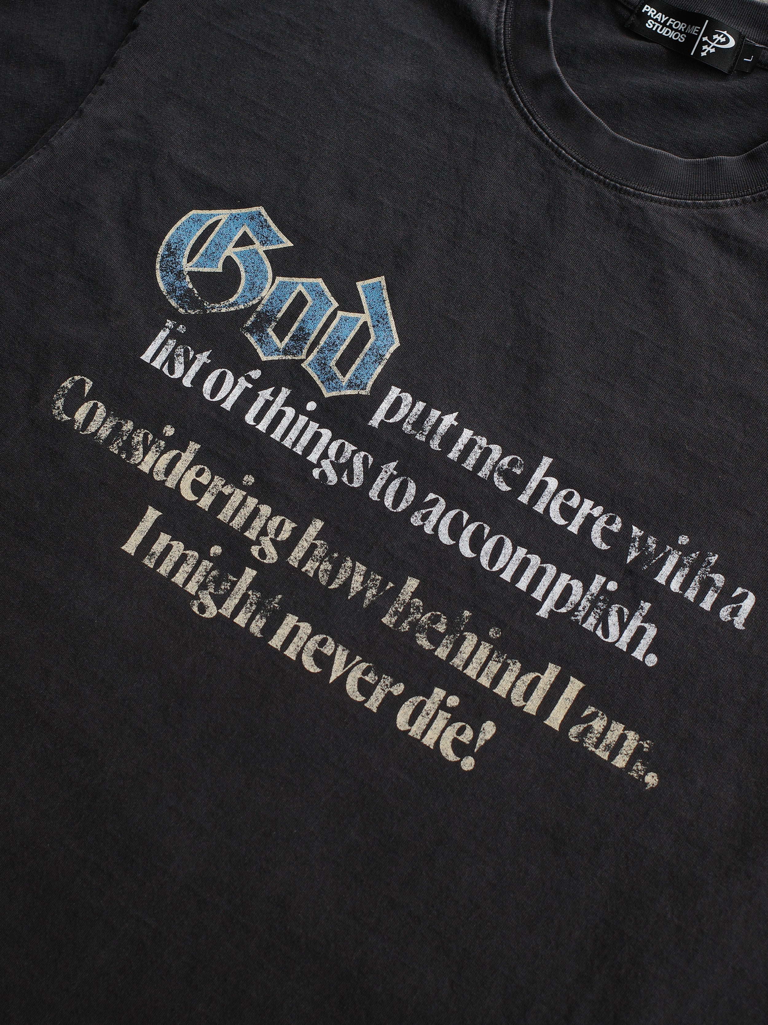 NEVER DIE TEE
