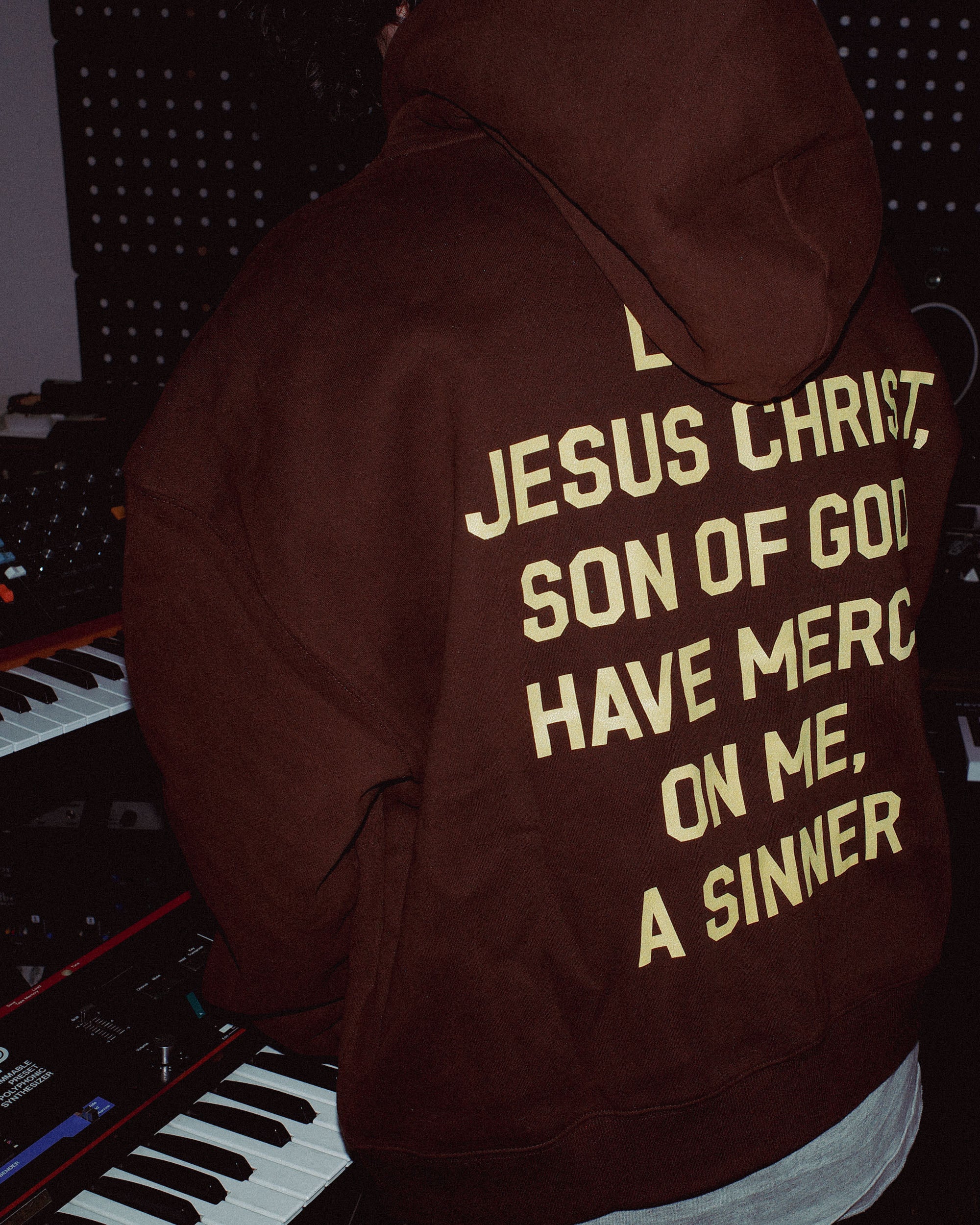 HAVE MERCY CROPPED ZIP UP HOODIE