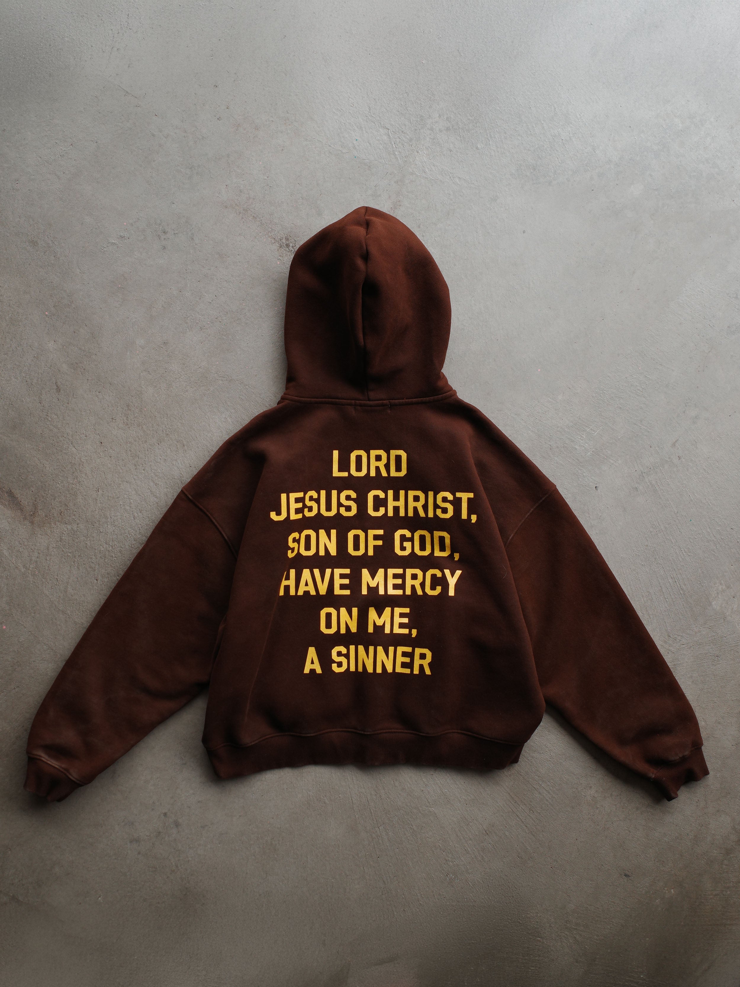 HAVE MERCY CROPPED ZIP UP HOODIE