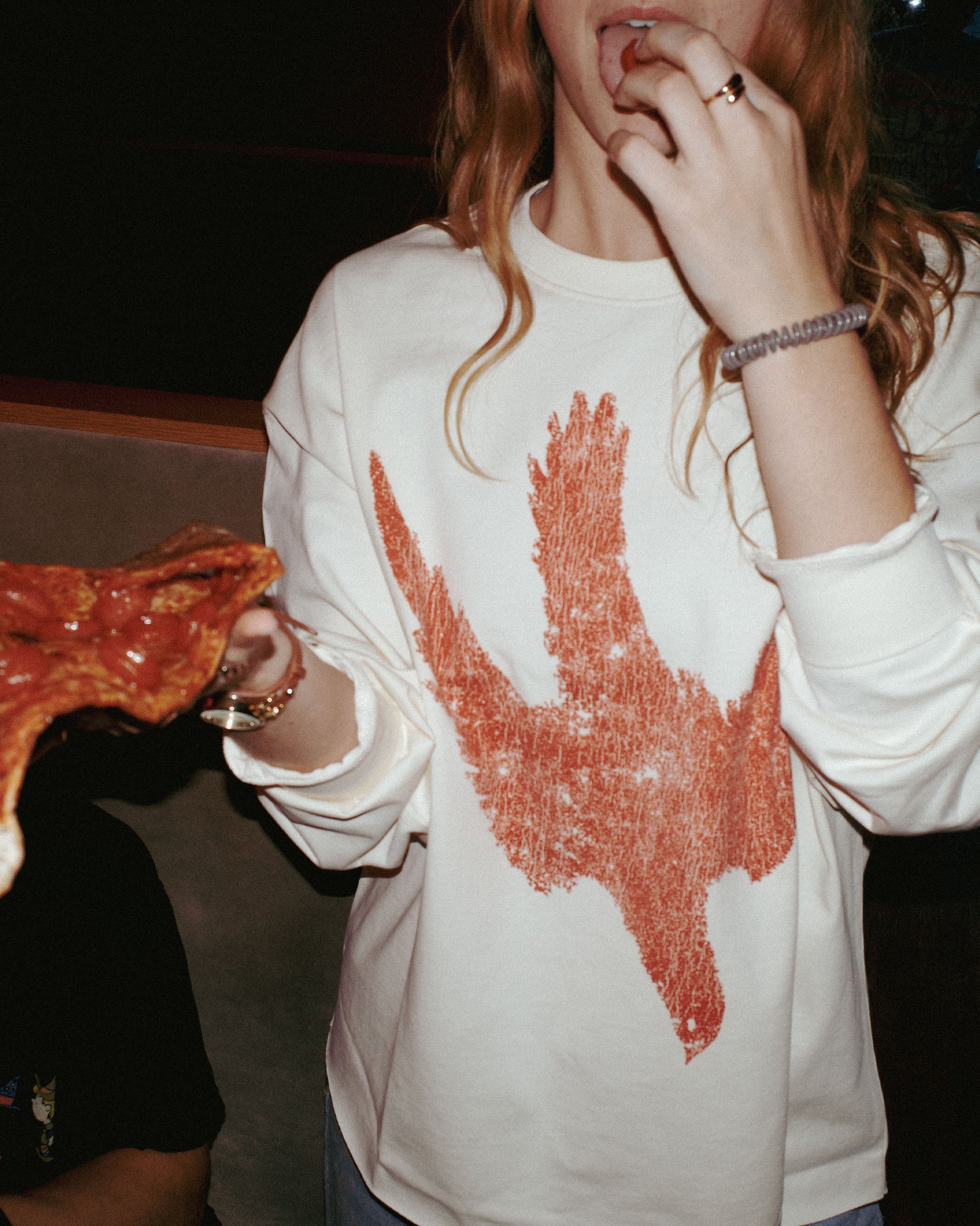 SPIRITMAXXING CROPPED LONG SLEEVE TEE